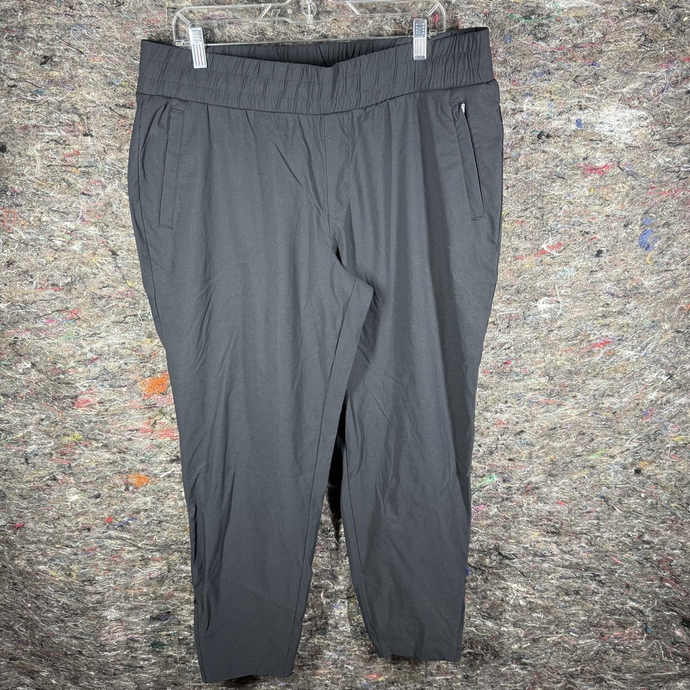 Modern Ambition Pants Mens XL Black Stretch Drawstring‎ Technical Joggers Nylon